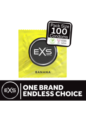 EXS Banana - Condoms 100pcs