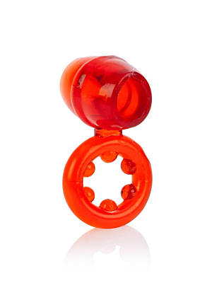Calexotics Dual Support Magnum Cock Ring - Red