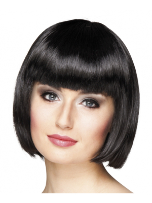 Wig Black frame