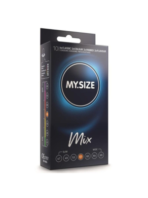 MY SIZE MIX CONDOMS 57 MM 10 UNITS