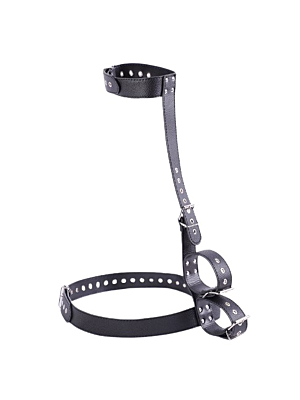 Restraint Set with Handcuffs - Black