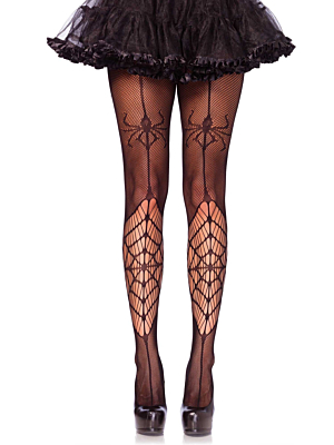 Leg Avenue Itsy Bitsy Spider Fishnet Pantyhose os