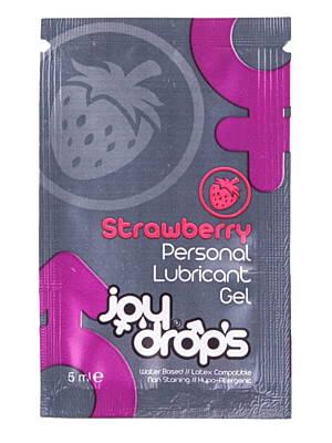 Strawberry Personal Lubricant Gel - 5ml sachet