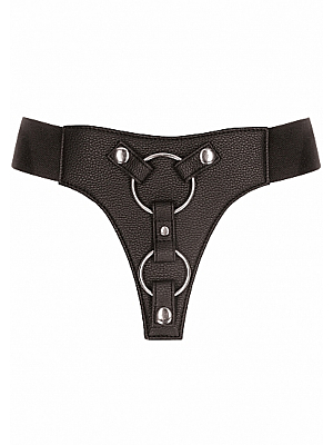 Double Penetration Harness - Black