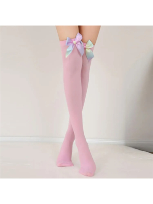 fishnet stockings Pink os