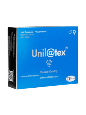 Unilatex - Box of 144 Natural Condoms