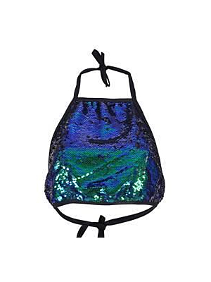 Sequin Top Green