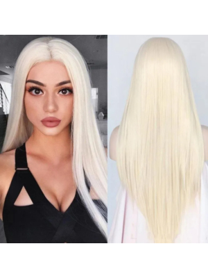 Long Straight Wig Blonde