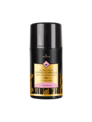 Ultra-Thick Hybrid Personal Moisturizer Lubricant 50ml (Cotton Candy) - Sensuva