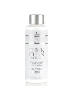 Sensuva - Think Clean Thoughts Anti Bacterial Toy Powder 56 Gram