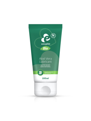 EasyGlide - Bio & Natural Water Based Aloë vera Lubricant - 100 ml