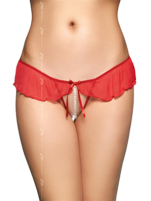 G-String 2501 - red {} S/M