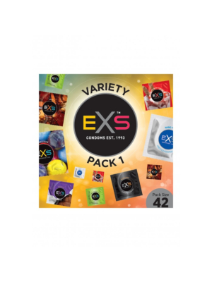 Variety Pack Condoms 42pcs