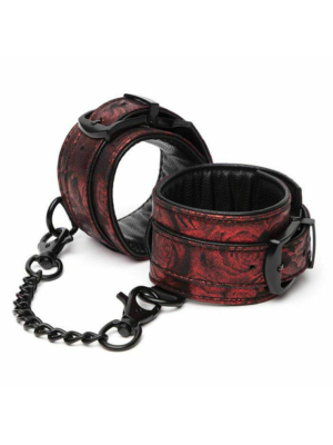 Sweet Anticipation Wrist Cuffs - Red