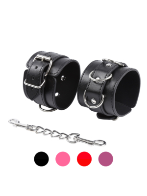 Three D Ring Pin Buckle Type-Wrist Cuffs