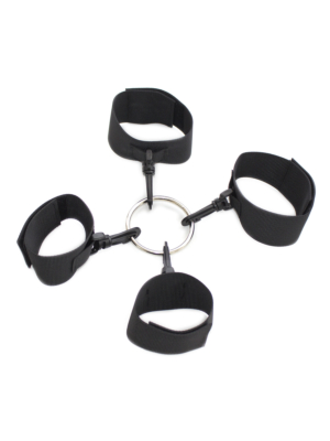 Nylon Wrist  & Ankle Restraints Black