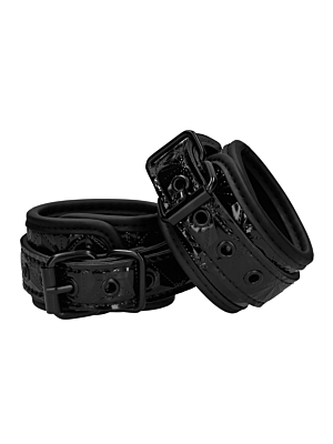 Ouch! Luxury Hand Cuffs Ouch - Black