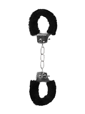 Beginner's Furry Hand Cuffs - With Quick-Release Button