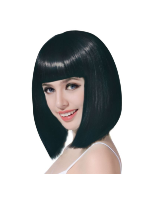 Wig frame black buffalo wig