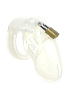 Silicone Chastity Cock Cage Clear