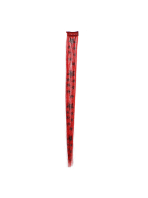 Aprox. 40cm Red Star Print Hair Highlights/ Extensions
