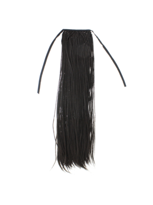 Aprox. 50cm Brown Plated Hair Highlights/ Extensions