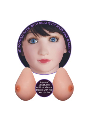 Ρεαλιστική μελαχρινή κούκλα σεξ - Silicone Boobie Super Love Doll Marilyn